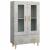 Dulap înalt, gri beton, 70x31x115 cm, lemn compozit GartenMobel Dekor