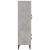 Dulap înalt, gri beton, 70x31x115 cm, lemn compozit GartenMobel Dekor