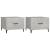 Măsuță de cafea picioare metalice 2 buc. gri beton 50x50x40 cm GartenMobel Dekor