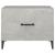 Măsuță de cafea picioare metalice 2 buc. gri beton 50x50x40 cm GartenMobel Dekor
