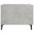 Măsuță de cafea picioare metalice 2 buc. gri beton 50x50x40 cm GartenMobel Dekor