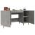 Birou, gri beton, 140x50x75 cm, lemn compozit GartenMobel Dekor