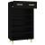 Pantofar, negru, 60x35x105 cm, lemn compozit GartenMobel Dekor