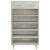 Pantofar, gri beton, 60x35x105 cm, lemn compozit GartenMobel Dekor