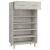 Pantofar, gri beton, 60x35x105 cm, lemn compozit GartenMobel Dekor