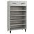 Pantofar, gri beton, 60x35x105 cm, lemn compozit GartenMobel Dekor