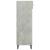 Pantofar, gri beton, 60x35x105 cm, lemn compozit GartenMobel Dekor