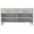 Banchetă pantofar, gri beton, 102x35x55 cm, lemn prelucrat GartenMobel Dekor