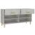 Banchetă pantofar, gri beton, 102x35x55 cm, lemn prelucrat GartenMobel Dekor