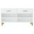 Pantofar, alb extralucios, 102x35x55 cm, lemn compozit GartenMobel Dekor