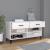 Pantofar, alb, 102x35x55 cm, lemn compozit GartenMobel Dekor