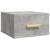 Noptiere montate pe perete 2 buc. gri beton 35x35x20 cm GartenMobel Dekor