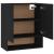 Dulap de perete, negru, 60x31x70 cm, lemn prelucrat GartenMobel Dekor