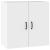 Dulap de perete, alb, 60x31x60 cm, lemn prelucrat GartenMobel Dekor