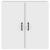 Dulap de perete, alb, 60x31x60 cm, lemn prelucrat GartenMobel Dekor