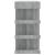 Masă bar cu raft de depozitare stejar sonoma gri 100x50x101,5cm GartenMobel Dekor