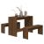 Set mobilier de bucătărie, 3 piese, maro, stejar, PAL GartenMobel Dekor