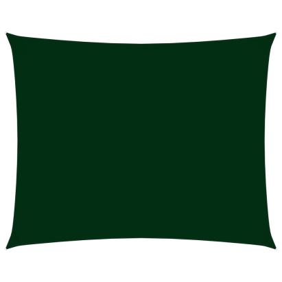 Parasolar verde închis, 4x5 m țesătură oxford dreptunghiular GartenMobel Dekor
