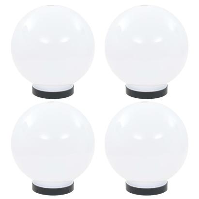 Lămpi glob cu LED, 4 buc., 20 cm, PMMA, sferic GartenMobel Dekor
