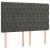 Pat box spring cu saltea, gri închis, 140x200 cm, catifea GartenMobel Dekor
