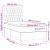Pat box spring cu saltea, albastru, 100x200 cm, textil GartenMobel Dekor