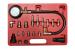 Kit tester auto compresie Diesel, cu manometru 0-70 Bar / 0-1000 Ps, 16 adaptori AutoDrive ProParts