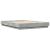 Cadru de pat, gri beton, 120x200 cm, lemn prelucrat GartenMobel Dekor