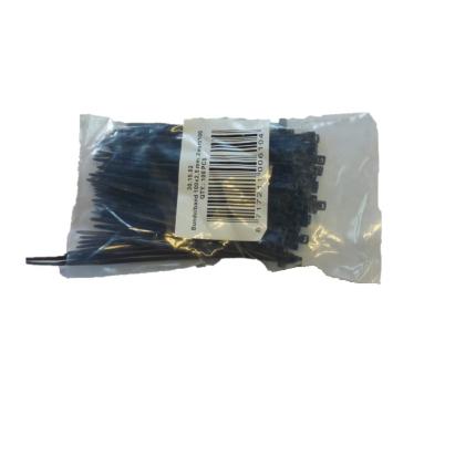 Coliere de plastic RapidAuto negru 100x2.5mm 100buc AutoDrive ProParts