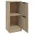 Servante, 2 buc., stejar sonoma, 30x30x70 cm, lemn compozit GartenMobel Dekor