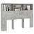 Tăblie de pat cu dulap, gri beton, 140x19x103,5 cm GartenMobel Dekor