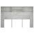 Tăblie de pat cu dulap, gri beton, 160x19x103,5 cm GartenMobel Dekor
