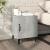 Noptiere, 2 buc., gri beton, lemn prelucrat GartenMobel Dekor