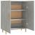Servantă, gri beton, 70x34x90 cm, lemn prelucrat GartenMobel Dekor