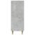 Servantă, gri beton, 69,5x34x90 cm, lemn prelucrat GartenMobel Dekor