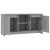 Comodă TV, gri sonoma, 102x37,5x52,5 cm, lemn prelucrat GartenMobel Dekor