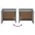 Noptiere, 2 buc., stejar sonoma gri, 45x34x44,5 cm, PAL GartenMobel Dekor