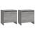 Noptiere, 2 buc., stejar sonoma gri, 45x34x44,5 cm, PAL GartenMobel Dekor