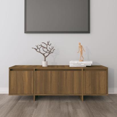 Comodă TV, stejar maro, 120x30x40,5 cm, PAL GartenMobel Dekor