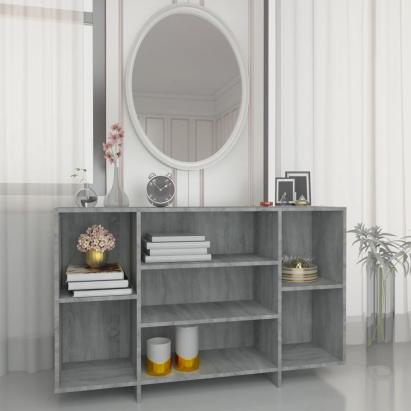 Servantă, gri sonoma, 120x30x75 cm, PAL GartenMobel Dekor