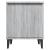 Noptiere cu picioare metal, 2 buc., sonoma gri, 40x30x50 cm GartenMobel Dekor