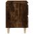 Noptiere picioare lemn masiv 2 buc. stejar fumuriu 40x35x50 cm GartenMobel Dekor