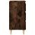 Noptiere picioare lemn masiv 2 buc. stejar afumat 40x35x69 cm GartenMobel Dekor