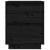 Noptiere, 2 buc., negru, 40x35x50 cm, lemn masiv de pin GartenMobel Dekor