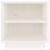 Noptiere, 2 buc., alb, 40x34x40 cm, lemn masiv de pin GartenMobel Dekor