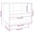 Noptiere, 2 buc., gri, 40x34x40 cm, lemn masiv de pin GartenMobel Dekor