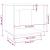 Noptiere, 2 buc, maro miere, 40x30x40 cm, lemn masiv de pin GartenMobel Dekor