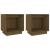 Noptiere, 2 buc, maro miere, 40x30x40 cm, lemn masiv de pin GartenMobel Dekor