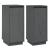 Servante, 2 buc., gri, 31,5x34x75 cm, lemn masiv de pin GartenMobel Dekor