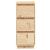 Servante, 2 buc., 32x34x75 cm, lemn masiv de pin GartenMobel Dekor