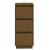 Servante, 2 buc., maro miere, 32x34x75 cm, lemn masiv de pin GartenMobel Dekor
